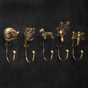 ตะขอแขวนทองเหลืองคุณภาพสูงสำหรับห้องน้ำ ห้องนอน ห้องครัว ทางเข้าบ้าน แขวนเสื้อ กระเป๋า ผ้าเช็ดตัว กุญแจ ที่เก็บของติดผนัง - Product Image 1