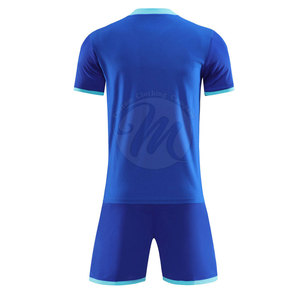 ชุดกีฬาฟุตบอลชุดนักกีฬาเสื้อผ้ากีฬาน้ำหนักเบาระบายอากาศได้ - Product Image 3