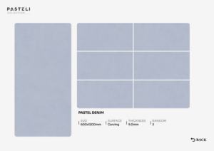Azulejos de Porcelana Arquitectónicos Modernos de 60x120cm 600x1200mm 24x48 con Acabado de Textura Tallada para Espacios Interiores Elegantes - Product Image 6