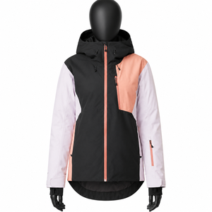 Veste de snowboard professionnelle imperméable et isolante pour femmes, respirante, coupe-vent, manteau de ski d'hiver à capuche, vêtements de sport de montagne - Product Image 1