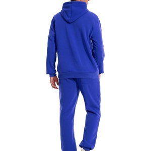 Conjunto deportivo personalizado de algodón, pantalones y sudadera con capucha de tela gruesa para hombre, 100% algodón. - Product Image 2