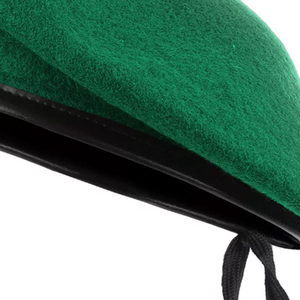 100% Wool French <b>Beret</b> Cap Unisex Tactical Uniform Baseball Cap Winter Appropriate Printed Manufactured in Pakistan - Product Image 5