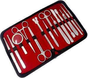 Kit de dissection avancé, ensemble d'instruments chirurgicaux de qualité supérieure, ensemble d'outils de dissection réutilisables, ensemble de chirurgie mineure approuvé ISO - Product Image 6