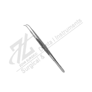 Pinzas Curvas Gerald para Tejidos, Juego de Herramientas Dentales de Acero Inoxidable con Espejo, Sonda, Pinzas, Manual, Certificado CE, ZOHA SURGICO ZS-1050 - Product Image 1