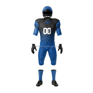 Maillot de football américain par sublimation personnalisé confortable à séchage rapide 100% polyester grande taille uniformes de football américain - Product Image 6