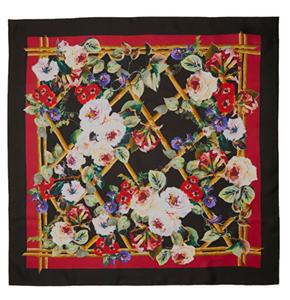 Bandana personnalisé conçu carré écharpe femmes livraison rapide coton biologique à la main à la mode été extérieur en gros pas cher - Product Image 1