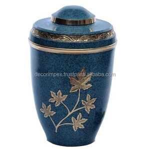 Venta rápida Exclusivo Elegance Blue para cenizas humanas Adulto Tamaño completo-Urnas pequeñas grandes para recaudar fondos para adultos y urnas de cremación - Product Image 2