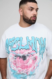 men oversized boxy fit shirt drop shoulder loose fit heavy cotton streetwear <b>tshirt</b> bulk order wholesale supplier manufacturer - Product Image 6