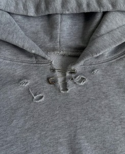 DISCOVER-IMPEX Sweat à capuche tricoté unisexe noir 100% coton, imprimé, respirant, lavage par pulvérisation, strass, coupe ample, écologique, collection hiver - Product Image 3