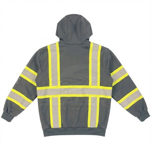 Hot Supplier SCALER SPORTSWEAR Industrial Safety Reflective Hoodies ANSI Class 3 <b>Waterproof</b> High Visibility Outdoor Training - Product Image 2