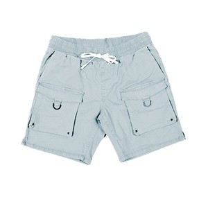 Shorts cargo décontractés pour hommes, tendance estivale du Pakistan, avec logo personnalisé, 100 % coton, écologiques, taille mi-haute élastique et respirants - Product Image 1