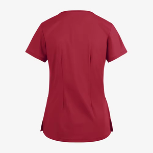 Tenues d'infirmières extensibles et respirantes pour femmes, en polyester et élasthanne, pour hôpitaux et cliniques - Product Image 4