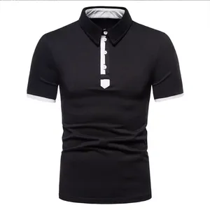 Nouveau design, séchage rapide, logo personnalisé, polos à manches courtes pour hommes, polos décontractés pour hommes, vêtements de sport en coton - Product Image 5