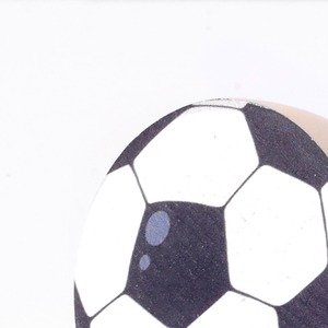 Handmade Modern Pine Wood Cabinet Football <b>Black</b> White Drawer Knobs Dresser Door <b>Handles</b> <b>Cupboard</b> Pulls Kitchen - Product Image 2