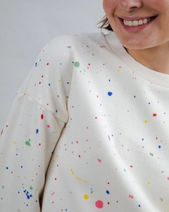 Sweat à capuche unisexe en molleton d'hiver à impression numérique, coupe oversize, manches classiques, en coton tricoté, décontracté - Product Image 2