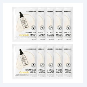 แผ่นมาส์กหน้า Polmedison Stem Cell Ceramide Mask Pack 10 แผ่น มาส์กบำรุงผิวหน้า แผ่นมาส์กหน้า มาส์กสำหรับผิวหน้า มาส์กหน้า- เกาหลี - Product Image 2