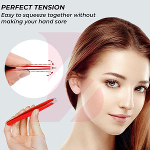 Pinzas Rectas de Acero Inoxidable Profesionales, Duraderas, Ligeras, Nuevas y Personalizadas, para Extraer Espolones y Vellos Encarnados en Mujeres - Product Image 4