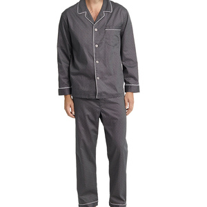 Vintage <b>Men</b> Silk Sleepwear <b>Set</b> Long Sleeve <b>Pajamas</b> <b>Set</b> Solid Color Luxury Nightwear Breathable Home Suit <b>Set</b> <b>For</b> <b>Men</b> - Product Image 1