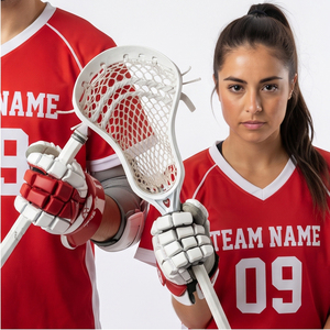 Tenue de sport personnalisée pour le lacrosse, uniforme d'équipe à col en V, ensemble maillot et short pour joueurs de lacrosse - Product Image 4