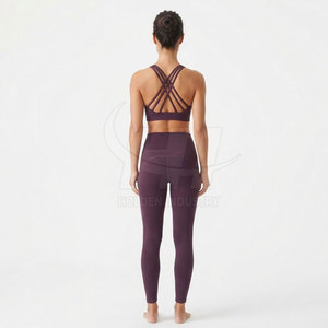 Wholesale Quality Breathable Workout Wear Women Yoga Sets For Exercise <b>Running</b> Yoga Fitness And Gym Sessions Women Yoga Sets - Product Image 2