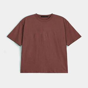 T-shirts personnalisés pour hommes grandes tailles, 230 grammes, 100% coton peigné, imprimé lettre sur le devant, coupe ample et décontractée pour usage quotidien - Product Image 6