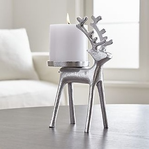 Élégant porte-bougie en métal en forme de branche d'arbre avec base en marbre, support de bougie décoratif pour table, décoration d'intérieur inspirée de la nature - Product Image 4