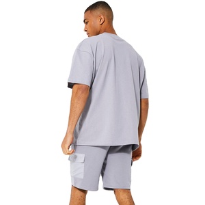 Two Piece Short Sleeve T-shirt And Shorts <b>Sets</b> Wholesale New Arrival Jogging Sportswear Men <b>Twin</b> <b>Set</b> For Sale - Product Image 2
