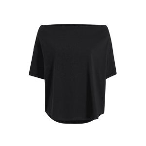 Custom Printed Bamboo Fiber <b>Women</b> Summer Tops Boat Neck Off Shoulder Blouse Breathable Jersey T-<b>Shirt</b> Eco-friendly Letter Print - Product Image 5