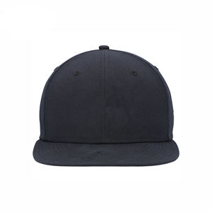 Gorra de Béisbol Clásica con Logotipo Personalizado, Visera Recta, Cierre a Presión, Múltiples Paneles, Bordado Plano, Diseño Sólido - Product Image 3