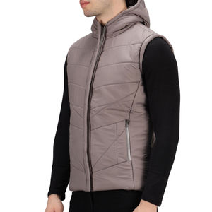 Chaleco Acolchado Casual de Invierno para Hombre, con Logotipo Personalizado, Impermeable, Transpirable, con Capucha y Diseño sin Mangas - Product Image 5