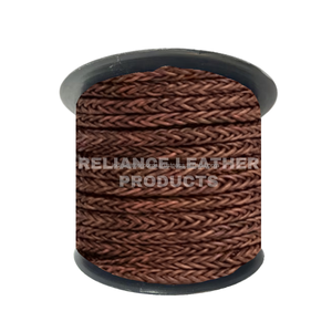 Cordones de cuero cuadrados trenzados antiguos de 8 capas, Color de tamaño personalizado para pulseras DIY, collares, accesorios de joyería al por mayor, componentes - Product Image 5