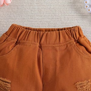Shorts en jean tendance pour filles, coupe décontractée, confort premium, tenue décontractée d'été, fabricant en gros de vêtements en maille - Product Image 6