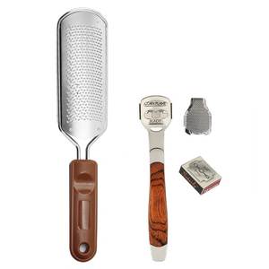 Cortacallos y Lima para Pies de Acero Inoxidable, Seguro, Ecológico y Reutilizable, Herramienta para el Cuidado de Callosidades y Cutículas - Product Image 2