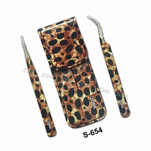 แหนบขนตาแบบตรงปลายโค้งแหนบสำหรับต่อขนตาแบบสั่งทำ - Product Image 2