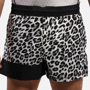 กางเกงชกมวย MMA ลายเสือดาวพิมพ์ลายแบบ Sublimation สำหรับผู้ชาย เอวยางยืด ลายเรียบ ระบายอากาศได้ดี สวมใส่สบาย เหมาะสำหรับการฝึกซ้อม MMA และ Grappling - Product Image 4