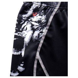 Eco-Friendly High Stretch Breathable Quick Dry BJJ Compression <b>Shorts</b> Customized Sublimation Print Solid <b>Base</b> <b>Layer</b> Tight <b>Shorts</b> - Product Image 5
