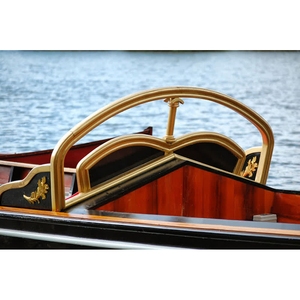 Góndola Veneciana, Bote de Remo Turístico, Bote de Cola Larga, Bote de Pasajeros para Ríos, Lagos y Complejos Turísticos, 1100Lx137.16Wx166H cm - Product Image 5