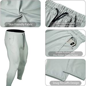 Pantalon de jogging personnalisé en gros pour hommes, coupe ajustée, coton de haute qualité, décontracté, pour la gym, en vente - Product Image 6
