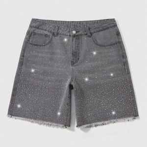 Pantalones Cortos de Mezclilla para Hombre, Estilo Casual, Corte Holgado, Precio al por Mayor, Alta Calidad, Lavado Ácido, Moda Urbana - Product Image 1