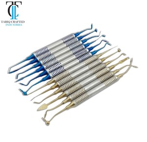Ensemble d'instruments dentaires restauratifs manuels professionnels de 1 à 5 pièces, en acier inoxydable, kit d'instruments d'odontologie opérationnelle, composite - Product Image 6
