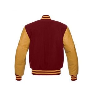 ผู้ผลิตเสื้อแจ็คเก็ตเบสบอลแบบมีโลโก้ตามสั่ง เสื้อแจ็คเก็ต Letterman Varsity แบบกำหนดเอง เสื้อแจ็คเก็ตเบสบอลแบบกำหนดเอง เสื้อแจ็คเก็ต Letterman แบบกำหนดเอง - Product Image 2