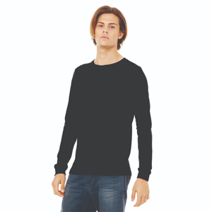 T-shirts décontractés pour hommes à manches longues, imprimés en sérigraphie, 100% coton, col rond, style streetwear personnalisé, à prix avantageux - Product Image 2