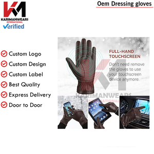 Guantes de vestir duraderos, material suave, ajuste cómodo, guantes protectores ligeros - Product Image 2