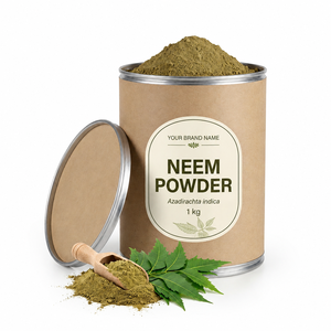 ผงใบสะเดาบริสุทธิ์ 100% (Azadirachta indica) เกรดอาหาร พร้อมบรรจุภัณฑ์ที่ปรับแต่งได้สำหรับ OEM และฉลากสินค้าส่วนตัว - Product Image 1