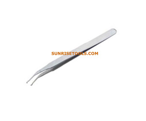 Pince à épiler conique en acier inoxydable, coupe baguette, à long bec, 200 mm, outil de fabrication de bijoux, pour maintenir des billes de 2 mm de diamètre, modèle 597B - Product Image 2