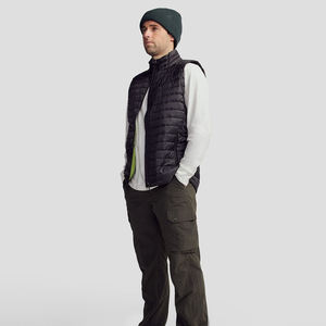 Gilet matelassé léger et respirant pour homme, sans manches, grande taille, personnalisable, idéal pour l'hiver – Vente en gros - Product Image 3