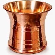 100% Pure <b>Copper</b> Tumbler 300ml | Ayurvedic Drinking Glass for Water | Handcrafted <b>Copper</b> <b>Utensil</b> for Daily Use – 1Pc - Product Image 6