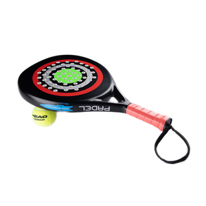 Raqueta de Pádel de Fibra de Carbono OEM de Marca Personalizada, con Logotipo Central, Protector de Bordes, Núcleo de EVA Suave Transparente 2026 - Product Image 6