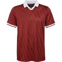 Maillot de football personnalisé avec col, vêtements de sport durables pour équipes, fabricant, commandes en gros