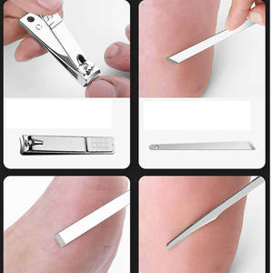 Top Quality Stainless Steel Travel Friendly Manicure Set <b>Nails</b> <b>Kit</b> <b>Nail</b> Clipper Set - Product Image 5